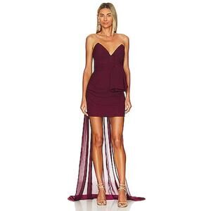 KATIE MAY Ali Dress in Sangria